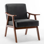 Fauteuil d'appoint large en similicuir 26,37