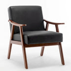 Fauteuil d'appoint large en similicuir 26,37