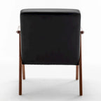 Fauteuil d'appoint large en similicuir 26,37