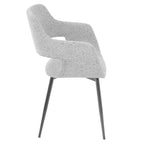 Chaise de salle à manger moderne du milieu du siècle, lot de 2
