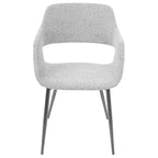 Chaise de salle à manger moderne du milieu du siècle, lot de 2