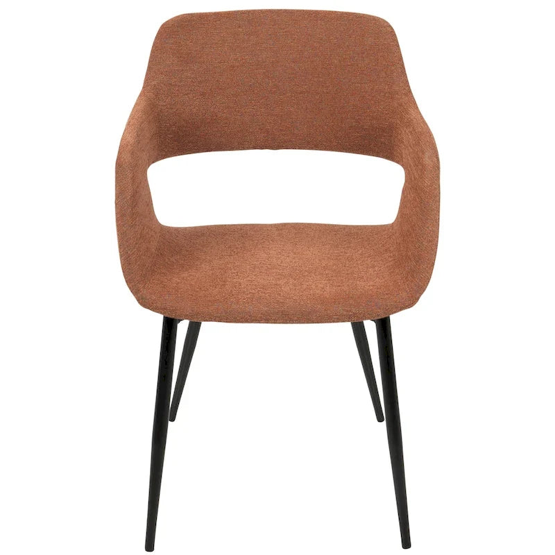 Chaise de salle à manger moderne du milieu du siècle, lot de 2