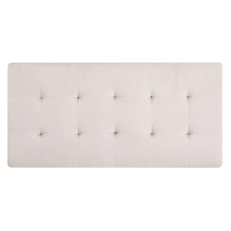 Pouf surdimensionné en velours