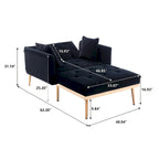 Fauteuil crapaud avec rembourrage en mousse et revêtement en velours