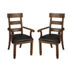 Fauteuils en bois massif (Lot de 2)